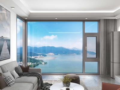 80系列断桥平开窗