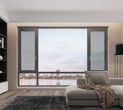 100断桥窗平开窗